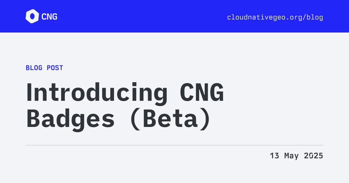CNG Blog - Introducing CNG Badges (Beta)