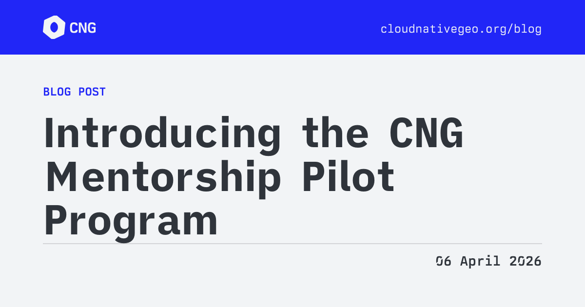 CNG Blog - Introducing the CNG Mentorship Pilot Program