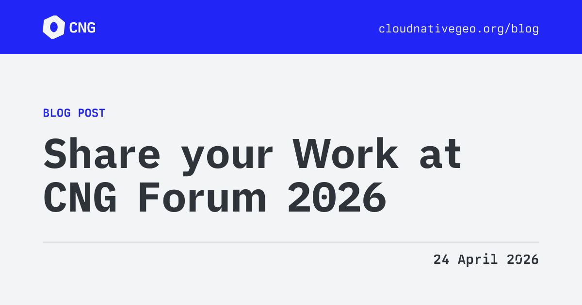 CNG Blog - Share your Work at CNG Forum 2026